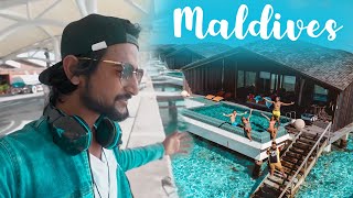 Landing in Maldives  Luxurious Personal Island Resort Vlog [upl. by Torrell]