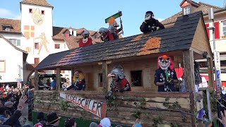 Fasnachtsumzug in Liestal  Liestaler Fasnacht 2022 [upl. by Rayham]