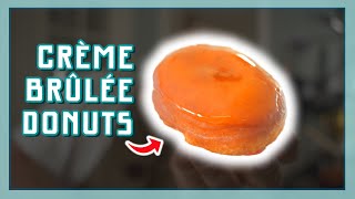 De Crème Brûlée Donut  EtenmetNick  How to [upl. by Campy386]