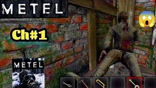 METEL HORROR ESCAPE 😈☠️ CHAPTER 1 FULL GAMEPLAY 😃🥶😎😈 [upl. by Nilved]