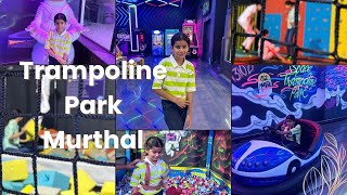 Plutus Trampoline Park  Murthal trampoline trampolinepark kidsfun [upl. by Joane]