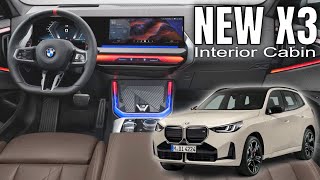 NEW 2025 BMW X3 Interior Cabin [upl. by Nirro]