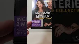 Crossword Mysteries 2 Movie Collection DVD Unboxing shorts [upl. by Otto]