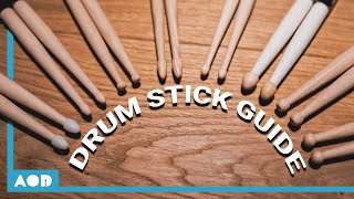 The Ultimate Drum Stick Guide  Finding Your Own Drum Sound [upl. by Tremml]