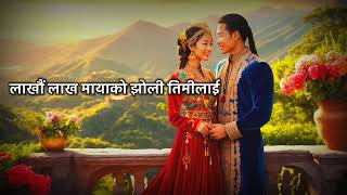 Kasmire Pachheuri Lyrical Nepali Music video [upl. by Mann]