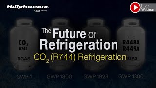 Hillphoenix CO2 R744 Refrigeration Systems Product Portfolio Webinar [upl. by Munmro]