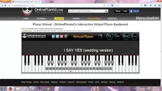 Zero No Tsukaima I Say Yes Wedding Version Piano Virtual [upl. by Shere]