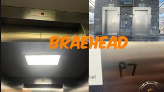 Lifts  Braehead Shopping Centre Glasgow Except P1112 [upl. by Attenwahs259]