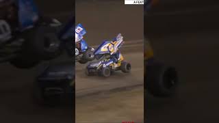 83 MCFADDEN upside down automobile race racing sprintcars [upl. by Kelley916]