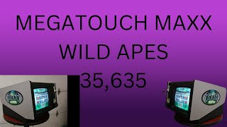 PLAYING WILD APES ON REPAIRED MEGATOUCH MAXX 6 [upl. by Okimat]