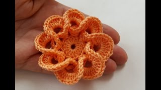 Crocheted flower 40 [upl. by Htebsle704]