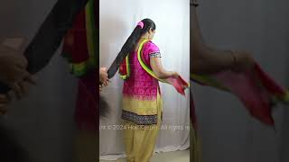 Thick Hair Big Ponytail Cotton Band Magic  Guy Creates Epic Ponytail with Cotton Rubber Band [upl. by Anolahs]