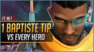 1 BAPTISTE TIP for EVERY HERO ft mL7 [upl. by Alfy]