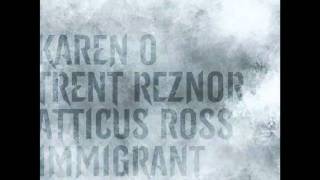 The Girl with the Dragon Tattoo quotImmigrant Songquot  Karen O with Trent Reznor amp Atticus Ross [upl. by Yssak]