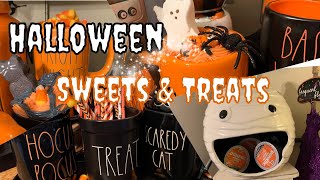 RAE DUNN HALLOWEEN COFFEE BAR \\ So Many Sweets And Treats [upl. by Alexina924]