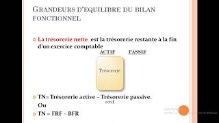 Les indicateurs déquilibre financiers  FDR BFR et TN [upl. by Ioved]