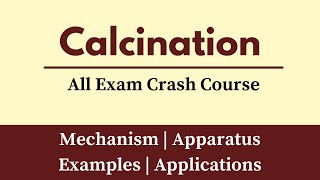 Calcination  Process Of Calcination In Hindi  Application In Pharmacy  Calcination And Roasting [upl. by Ayisan]