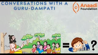 Guru Dampati Share Can a Gurukula Vidyarthi be successful in the real world [upl. by Ahseekan187]