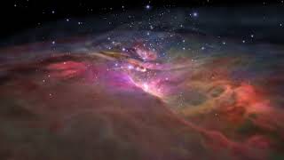 Flight Through Orion Nebula in Visible and Infrared Light [upl. by Nycila]