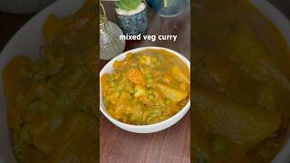 Mixed Vegetable Curry😋 [upl. by Inalaek]