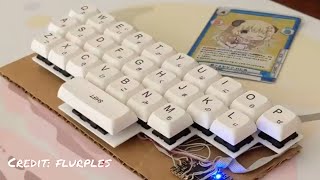 This keyboard Sounds SO GOOD asmr Credit flurples [upl. by Eiramanad843]