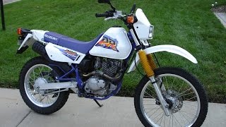 1996 Suzuki Dr200 Test Ride [upl. by Shaum]