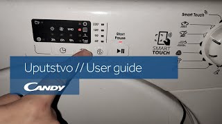 Candy Smart sušilice  Brzo uputstvo  Quick user guide for dryers [upl. by Lisle]