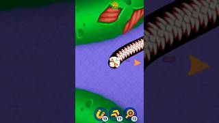 Snake worm vs worms zone 😲tranding gaming shorts [upl. by Anaeg314]