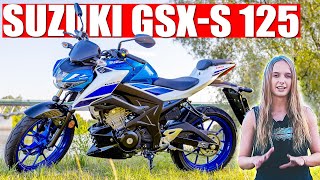 Suzuki GSXS 125 Test i Opinia Idealny motocykl do miasta dla osoby bez prawa jazdy na motocykl [upl. by Enirrok]