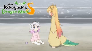 Tohru and Kanna First Meet  Miss Kobayashis Dragon Maid S [upl. by Rashidi]