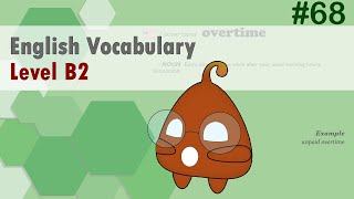 English Vocabulary Simplified B2 Level for Intermediate Learners 68 [upl. by Bordy279]