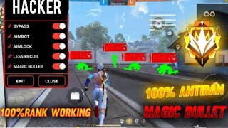 Free fire  Max🔥latest Vip 100℅ Antiban Headshot Injecter  location hack Invisible ©Bellara blrx [upl. by Slavic51]