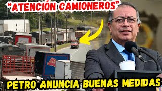 Petro sorprende con propuestas quotse levantaría el paro camioneroquot Mr Carvajalino [upl. by Slifka]