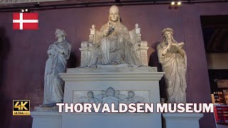 Explore Thorvaldsen Museum In Copenhagen Denmark 4K 60FPS [upl. by Lezti]