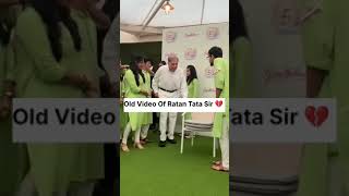 Visionary Man Always there for people🙏🏻❤💔rip tata ratan ratantata tatamotors riptata legend [upl. by Aivan]