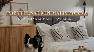 Przytulna i minimalistyczna sypialnia  PRZEPIS NA SZYBKĄ PRZEMIANĘ [upl. by Alleira114]