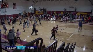 Poquoson vs Warhill Boys Basketball [upl. by Hadria934]