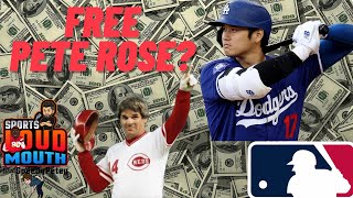 FREE PETE ROSE Should baseball reinstate him amidst the Ohtani news [upl. by Drona]