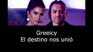 Destino GREICY Y NACHO  Letra [upl. by Ycart]