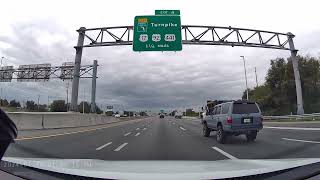 Uber Driving from Orlando International Airport  Terminal B to Vineland Ave  ASMR [upl. by Lux]