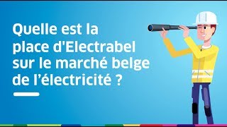 Quelle est la place dElectrabel sur le marché belge de lélectricité [upl. by Koser648]