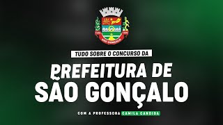 CONCURSO PREFEITURA DE SÃO GONÇALORJ  PLANEJAMENTO DE ESTUDOS [upl. by Arvin]