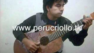 clases de guitarra musica criolla  wwwperucriollotk [upl. by Kallista]