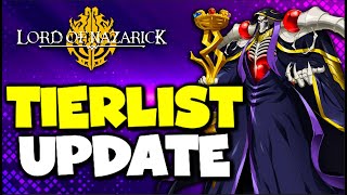 Updated Tier List November 2024  Lord of Nazarick Overlord [upl. by Elyk]