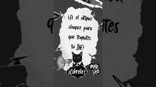 ¡Es momento de actualizar tu domicilio o sacar tu INE  MeVeo [upl. by Adamson]