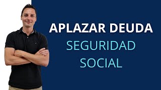 ¿Cómo aplazar DEUDA en SEGURIDAD SOCIAL paso a paso en 2021  Autónomos [upl. by Peer873]