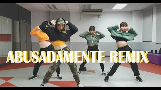 Abusadamente Remix  MC Gustta e MC DG  Choreography by May J Lee  Dance cover by INTI DAC [upl. by Georges]