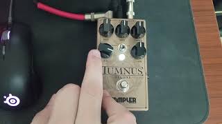 Wampler Tumnus Deluxe Demo [upl. by Napas]