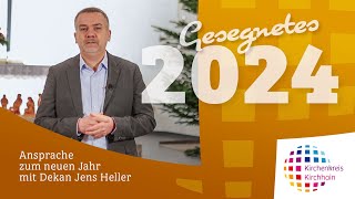 Ansprache zum neuen Jahr 2024 [upl. by Eserrehs]