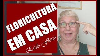 COMO MONTAR UMA FLORICULTURA EM CASA [upl. by Ailaroc]